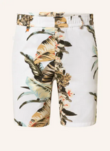 BOSS Regular Fit Coral Pattern Taber-Shorts