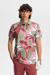 J.Lindeberg Tour Tech Print Polo