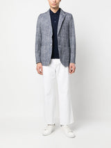 Circolo 1901 stretch-cotton single-breasted blazer