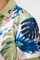 J. Lindeberg Tour Tech Reg Fit Print Polo