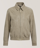 GIOVANNI-SU Suede Bomber Jacket