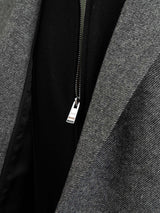 Boss Slim-fit jacket with integrated bib