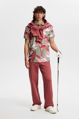 J.Lindeberg Tour Tech Print Polo