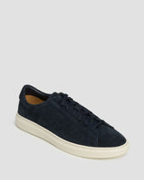 Boss Suede Trainers with Rubber Outsole