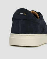 Boss Suede Trainers with Rubber Outsole