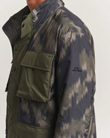 J.lindeberg aiden 2l padded print field jacket