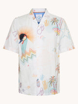A Fish Named Fred Shirt SS sunset sahara