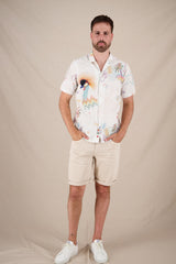 A Fish Named Fred Shirt SS sunset sahara