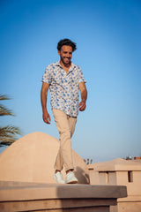 A Fish Named Fred Shirt SS palm trees