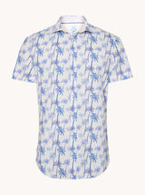 A Fish Named Fred Shirt SS palm trees