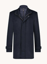 A Fish named fred Funnel neck coat