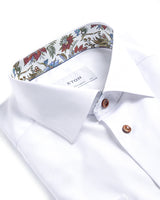 Floral Effect Signature Twill Shirt