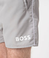 Boss Quick-Drying Swim Shorts with Contrast Details