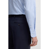 Boss SLim-Fit Shirt in Checked Easy-Iron Stretch Cotton