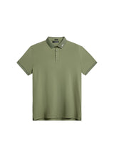 J. Lindeberg Kv Regular Fit Print Polo in Oil Green