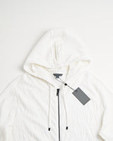 John Varvatos Ihsan Full Zip Hood with Texture