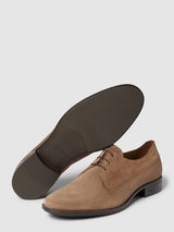 Boss Suede Derby Shoes with Removable Insole