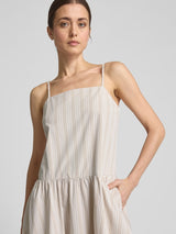 Max Mara Ettore Stripe Cotton Sundress