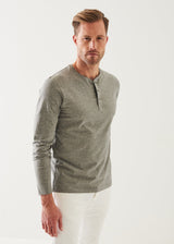 Pima Cotton Stretch Henley