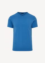 Patrick Assaraf Pima Cotton Stretch V-Neck T-Shirt