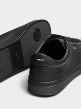 Kieran Leather trainers with rubber sole