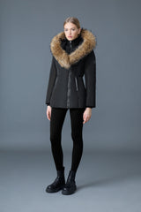 MACKAGE ADALI-F Down coat with natural fur Signature Mackage Collar