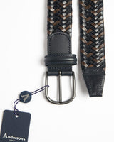 Anderson's Stretch Leather Braided Belt