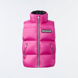 Mackage Unisex Charlee Lustrous Light Down Puffer Vest for Kids (8-14 Years)