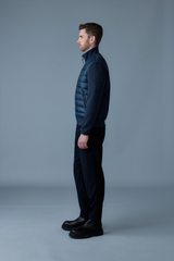 COLLIN-R Nano Down Mixed Media Bomber Jacket