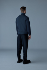 COLLIN-R Nano Down Mixed Media Bomber Jacket