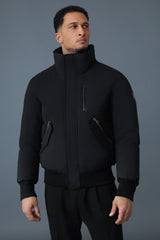 MACKAGE DIXON-BX 2-in-1 Nordic Tech down bomber with blue fox fur
