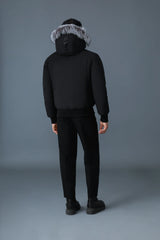 DIXON-XZ 2-in-1 Nordic Tech down bomber with silver fox fur