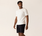 Deke Short Sleeve Modern Knit Crew