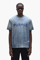 Purple Wordmark Tee