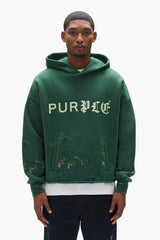 Purple Half & Half Hoodie