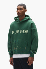 Purple Half & Half Hoodie