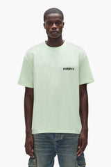 Purple Gothic Flames Tee