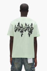 Purple Gothic Flames Tee