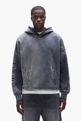 Purple Gothic Outline Hoodie