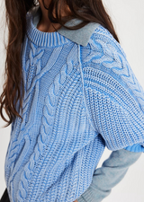 Free People Frankie Cable Sweater