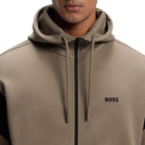 Union Saggy Regular-fit zip-up sweatshirt