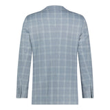 Blue Industry Windowpane Stretch Jacket