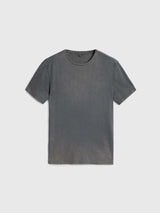 John Varvatos Devine Crew in Broken Stitch and Reverse Wash