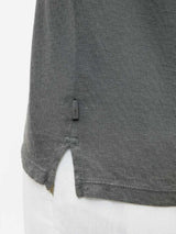 John Varvatos Devine Crew in Broken Stitch and Reverse Wash