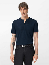 John Varvatos EGON Textured SS HENLEY