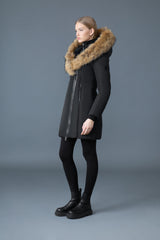 MACKAGE KAY-F Down coat with natural fur Signature Mackage Collar