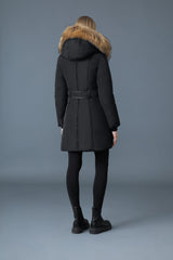 MACKAGE KAY-F Down coat with natural fur Signature Mackage Collar
