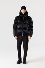 MACKAGE KENT-GLO High-Gloss Hooded Down Jacket