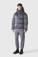 KENT-GLO High-Gloss Hooded Down Jacket
