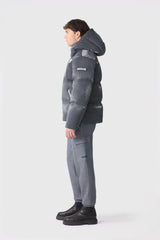 KENT-GLO High-Gloss Hooded Down Jacket